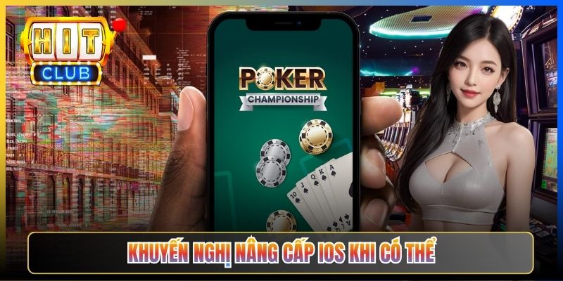 Khuyến nghị nâng cấp iOS khi có thể