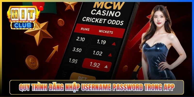 Quy trình đăng nhập username password trong app