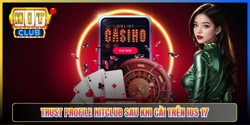 Trust Profile Hitclub sau khi cài trên iOS 17